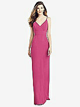 Alt View 1 Thumbnail - Tea Rose V-Back Spaghetti Strap Maxi Dress with Pockets