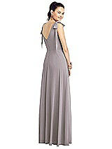 Rear View Thumbnail - Cashmere Gray Thread Bridesmaid UKTH018