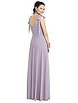 Rear View Thumbnail - Lilac Haze Thread Bridesmaid UKTH018