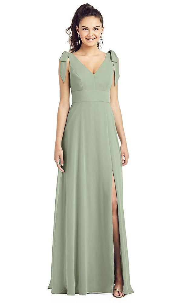Front View - Sage Thread Bridesmaid UKTH018