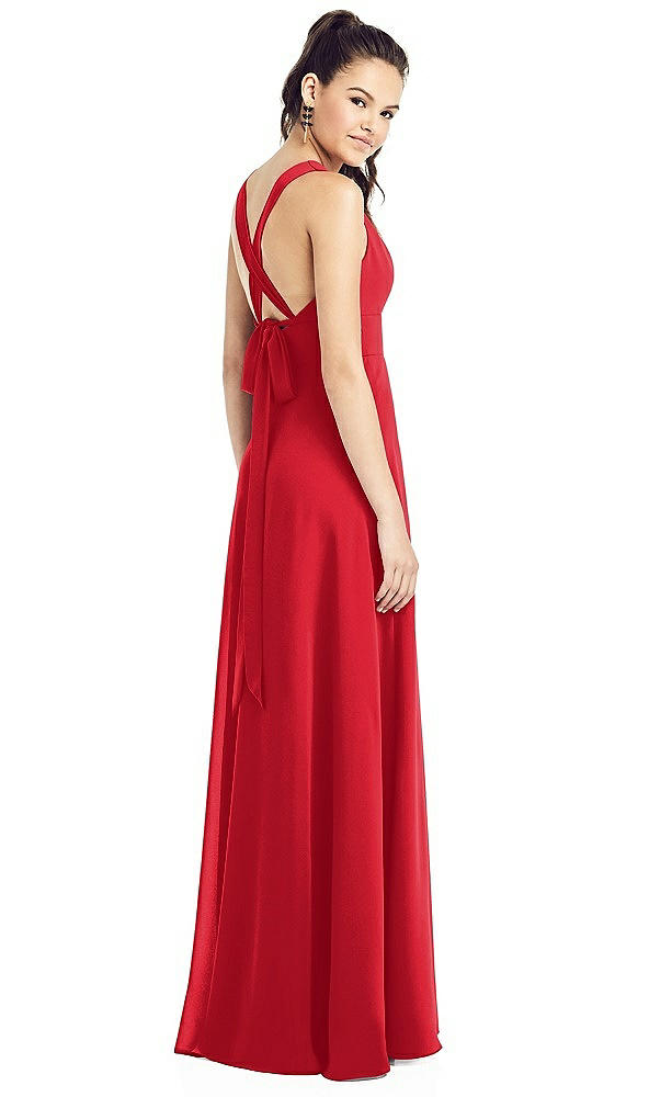 Back View - Parisian Red Thread Bridesmaid UKTH019