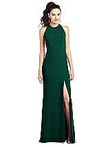 Front View Thumbnail - Hunter Green Thread Bridesmaid UKTH020