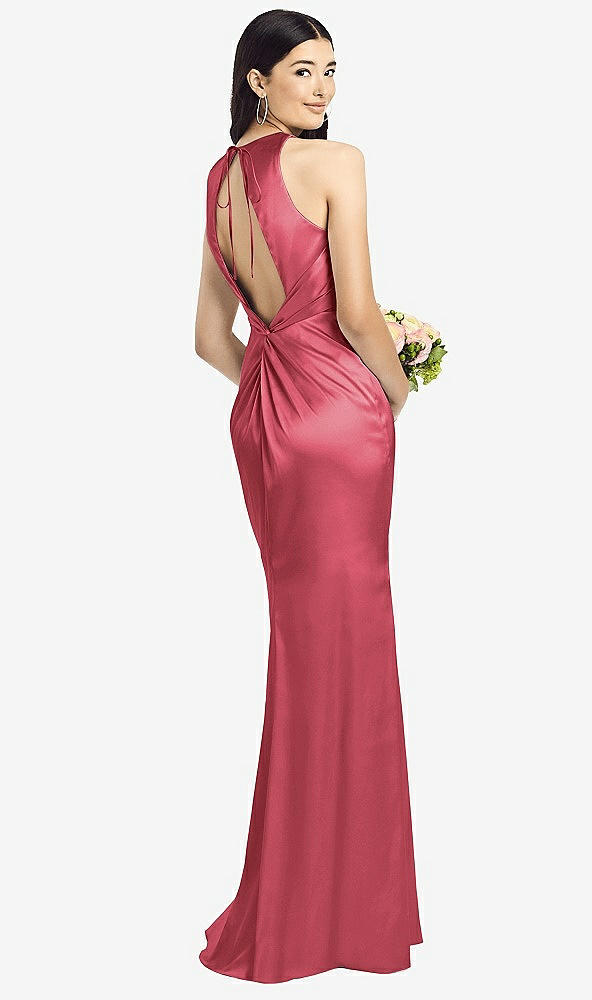 Front View - Nectar Sleeveless Open Twist-Back Maxi Dress