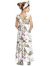 Rear View Thumbnail - Butterfly Botanica Ivory Flower Girl Dress FL4070