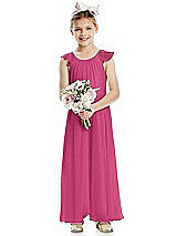 Front View Thumbnail - Tea Rose Flower Girl Dress FL4070