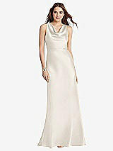 Front View Thumbnail - Ivory Cowl-Neck Maxi Tank Dress - Nova