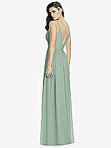 Rear View Thumbnail - Seagrass Deep V-Back Shirred Maxi Dress - Ensley