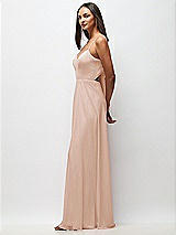 Side View Thumbnail - Cameo Tie-Back Cutout Maxi Dress with Front Slit