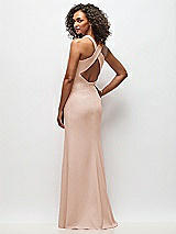 Rear View Thumbnail - Cameo Criss-Cross Cutout Back Maxi Dress with Front Slit