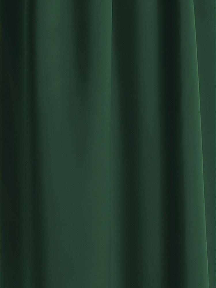 Front View - Hampton Green Matte Satin Fabric by the Yard