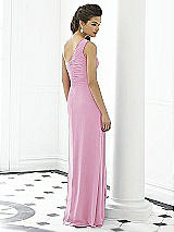 Rear View Thumbnail - Powder Pink After Six Bridesmaid Dress 6651