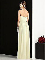 Rear View Thumbnail - Butter Yellow After Six Bridesmaid Dress 6678