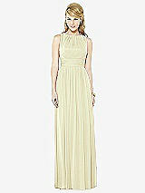 Front View Thumbnail - Butter Yellow After Six Bridesmaid Dress 6709