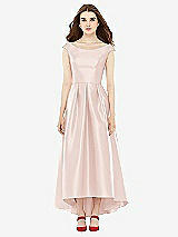 Front View Thumbnail - Blush Alfred Sung Bridesmaid Dress D722