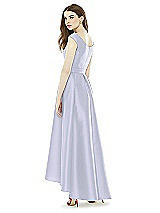 Rear View Thumbnail - Silver Dove Alfred Sung Bridesmaid Dress D722