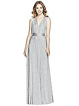 Alt View 1 Thumbnail - Silver Soho Metallic Twist Dress