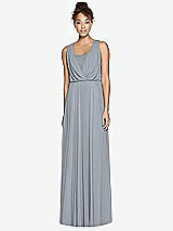 Front View Thumbnail - Platinum Dessy Bridesmaid Dress 3006