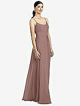Alt View 1 Thumbnail - Sienna Spaghetti Strap Chiffon Maxi Dress with Jeweled Sash