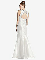 Front View Thumbnail - Starlight Bateau Neck Open-Back Maxi Dress with Bow Detail