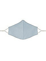 Front View Thumbnail - Mist Satin Twill Reusable Face Mask