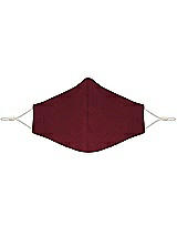 Front View Thumbnail - Cabernet Crepe Reusable Face Mask