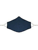 Front View Thumbnail - Sofia Blue Soft Jersey Reusable Face Mask