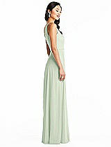 Side View Thumbnail - Mint Green Bella Bridesmaids Dress BB130