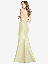 Rear View Thumbnail - Butter Yellow Bella Bridesmaids Dress BB133