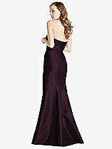 Rear View Thumbnail - Deep Plum Bella Bridesmaids Dress BB133