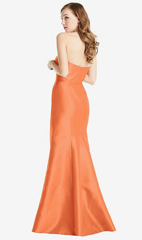 Back View - Portofino Orange Bella Bridesmaids Dress BB133