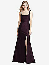 Front View Thumbnail - Deep Plum Bella Bridesmaids Dress BB135