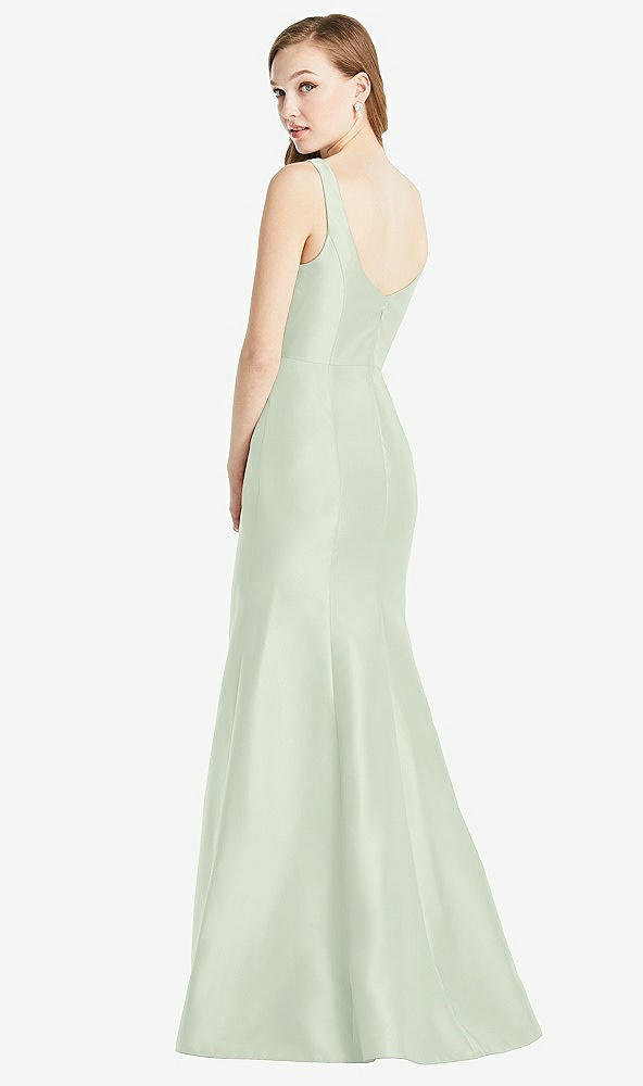 Back View - Mint Green Bella Bridesmaids Dress BB135
