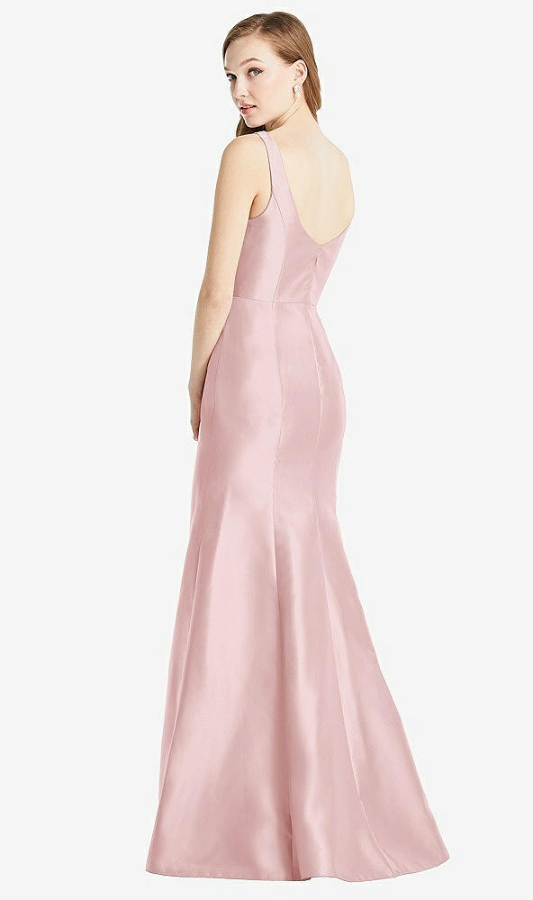 Back View - Ballet Pink Bella Bridesmaids Dress BB135