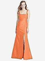 Front View Thumbnail - Portofino Orange Bella Bridesmaids Dress BB135