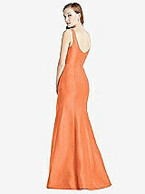 Rear View Thumbnail - Portofino Orange Bella Bridesmaids Dress BB135
