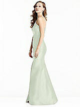Side View Thumbnail - Mint Green Bella Bridesmaids Dress BB137