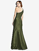 Rear View Thumbnail - Olive Green Bella Bridesmaids Dress BB137