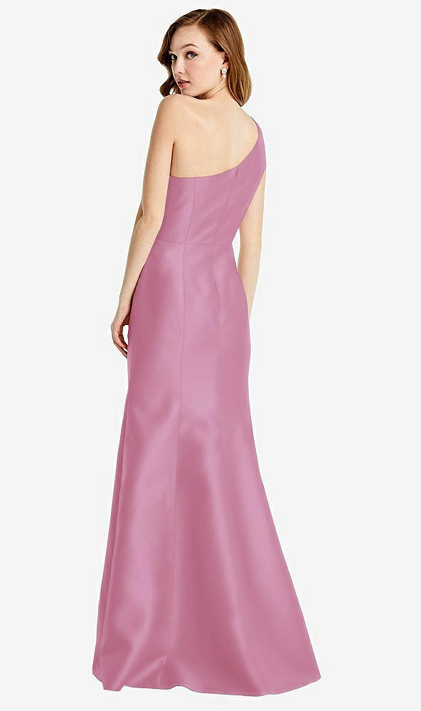 Back View - Powder Pink Bella Bridesmaids Dress BB137