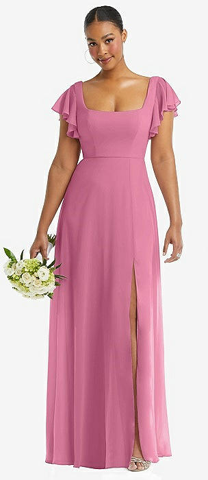 green emerald velvet dress One-Shoulder Sequins Plus Size Bridesmaid Dress with Pockets