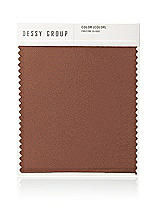 Front View Thumbnail - Cognac Neu Stretch Charmeuse Swatch