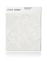 Front View Thumbnail - Off White Embossed Floral Jacquard Swatches