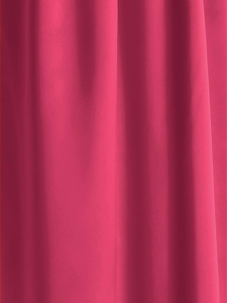 Front View - Pantone Honeysuckle Matte Satin Fabric by the Yard