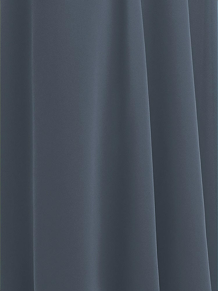 Front View - Silverstone Sheer Crepe Fabric by the Yard