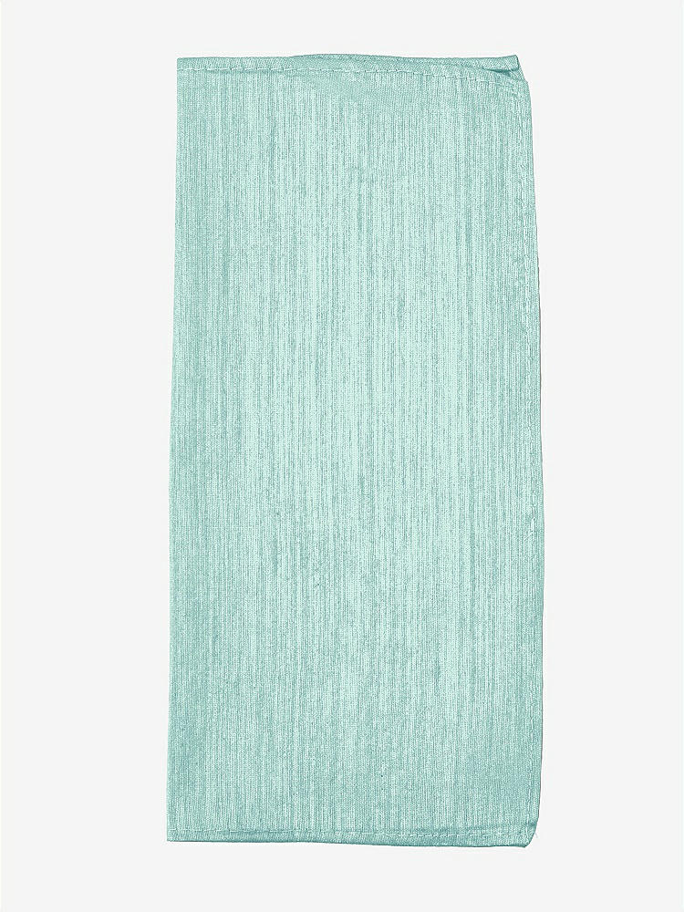 Front View - Seaside Dupioni Pocket Squares by After Six