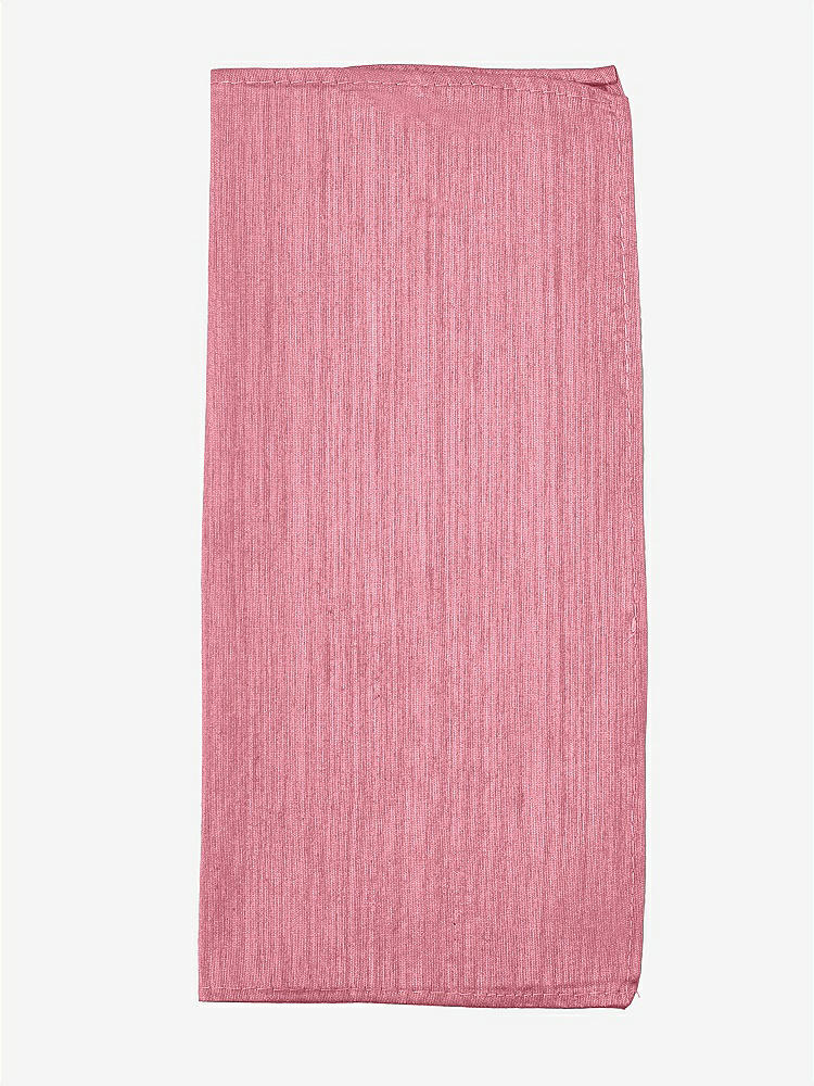 Front View - Carnation Dupioni Pocket Squares by After Six