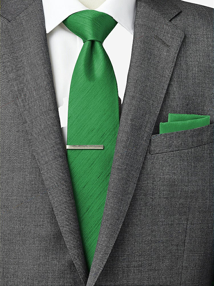 Back View - Ivy Dupioni Pocket Squares by After Six