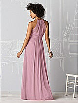 Rear View Thumbnail - Dusty Pink After Six Bridesmaid Dress 6613