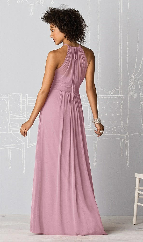 Back View - Dusty Pink After Six Bridesmaid Dress 6613
