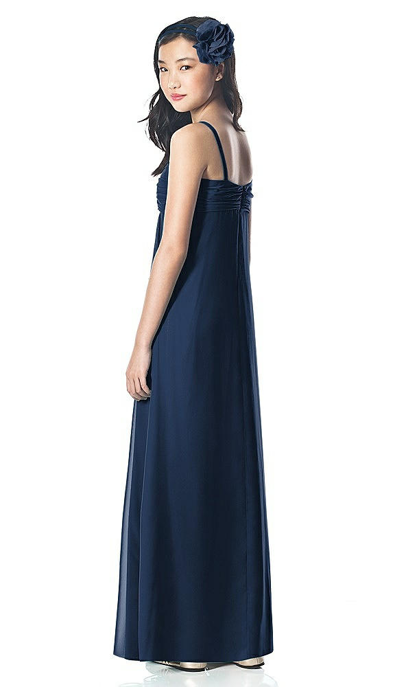 Back View - Midnight Navy Dessy Collection Junior Bridesmaid Style JR835