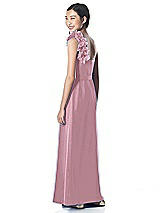 Rear View Thumbnail - Dusty Pink Dessy Collection Junior Bridesmaid style JR611